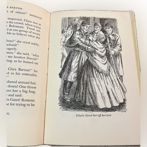 1954 Classics Lot of 3 The Story Of Mark Twain Clara Barton John J Audubon GUC - Picture 11 of 16